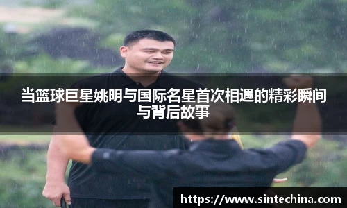 当篮球巨星姚明与国际名星首次相遇的精彩瞬间与背后故事