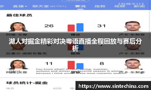 湖人对掘金精彩对决粤语直播全程回放与赛后分析
